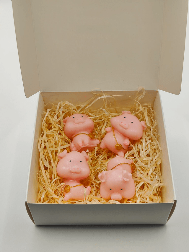 🐷 Coffret « Les 4 Petits Cochons »