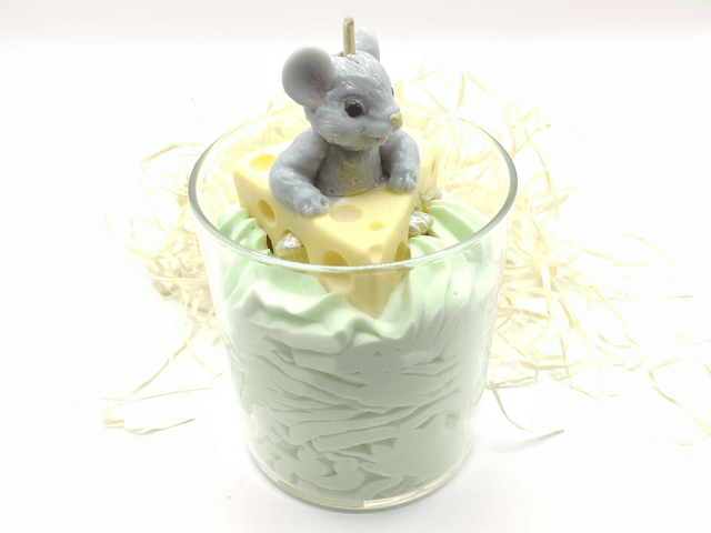 Bougie Souris – Parfum Vanille