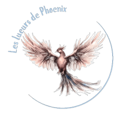 Logo Les Lueurs de Phoenix – Créations artisanales de bougies, fondants et suspensions parfumées