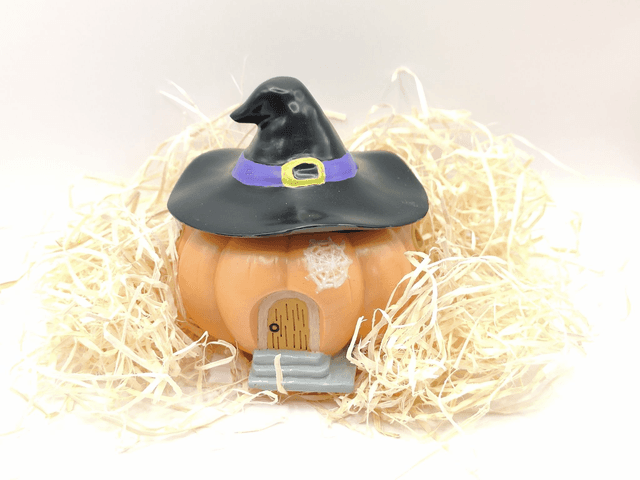 🎃 Bougie parfumée &quot;Potion magique&quot; – Édition Halloween 🕯️👒